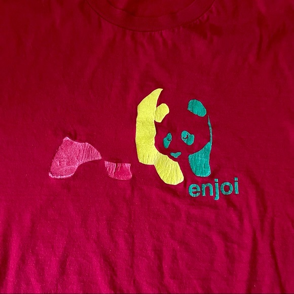 enjoi Staple Panda Skateboard T-shirt - Picture 3 of 4